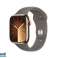 Apple Watch S9 Acier 45mm GPS Cellulaire Or Sport Band Argile M/L MRMT3QF/A photo 2