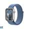 Apple Watch S9 Alloy. 41mm GPS Silver Sport Loop Winter Blue MR923QF/A image 3