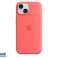 Apple iPhone 15 Silicone Case with MagSafe Guava MT0V3ZM/A image 6