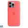 Apple iPhone 15 Pro Max Silicone Case with MagSafe Guava MT1V3ZM/A Bild 1