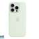 Apple Silicone Case iPhone 15 Pro with MagSafe Pale Mint MWNL3ZM/A image 3