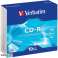 CD R 80 Verbatim 52x EP 10pcs Slim Case 43415 image 1
