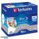 BD R 25GB Verbatim 6x Inkjet wit Full Surface 10 stuks Jewel Case 43713 foto 1