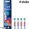 Oral-B Kids Stages Disney Princess - Brush heads 4 pieces for Electric toothbrush image 1