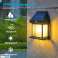 PR-1019 LED Solar Garten Wandleuchte - mit Sensor - 800Lumen - 5,5V Bild 4
