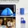 Lámpara solar LED KR-1023 para camping/garaje (36 V) con batería externa fotografía 3