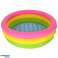INTEX 57107 Children's Inflatable Garden Pool Rainbow image 1
