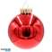 Décorations de sapin de Noël Lauscha - set de 16 boules de Noël avec 1 cime de sapin en verre, décorées à la main, rouge mat et brillant, 6,7 et 8 cm, avec couronne dorée photo 4