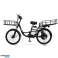 Electric bicycle with racks GARDEN YL 250W 15Ah 25km/h, black image 1