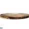 Acacia wooden cutting boards or serving boards with metallic handle image 5