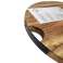 Acacia wooden cutting boards or serving boards with metallic handle image 4