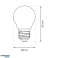 Ampoule LED à Filament 1,5W ST45 E27 2700K EKZF1067 photo 2
