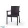 Chaise en rotin polypropylène Siena pour un usage professionnel et domestique photo 3