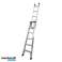 Clearance **WERNER LEANSAFE 3in1 Telescopic Ladder Aluminium** image 2
