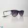 Tříbarevný sortiment slunečních brýlí Kost s kovovými nožičkami S9407 fotka 1