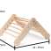 Little Peak triangle, arch and slide set for children's gymnastics activities. image 2