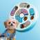 Dog Toy Cat Pædagogisk Sniffing Mat Interaktivt spil til godbidder PET-EAT03 billede 1