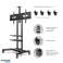 Mobile TV stand AWL100 up to 90 kg ONKRON TS1881 SET image 1