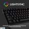 Logitech G512 CARBON LIGHTSY RGB Mekanisk gaming GX brunt russisk tastatur billede 2