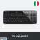 Logitechi juhtmeta klaviatuur K360 ITA Itaalia klaviatuur foto 1