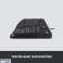 Nordic Keyboard Mouse Logitech Desktop MK120 PAN USB PAN NORDIC attēls 2