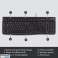 Logitech Desktop MK120 ARA 102 USB NSEA arabisk mus tastatur billede 4