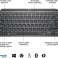 Logitech MX Keys Mini för företag GRAPHITE FRA AZERTY Bolt-tangentbord bild 8