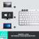 Клавіатура Logitech MX Keys Mini для бізнесу БЛІДО-СІРА КЛАВІАТУРА DEU BT зображення 2