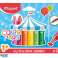 Wachsmalstifte für Kleinkinder erste Bleistifte Jumbo Colorpeps 12 Farben Maped Bild 1