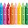 Voskové pastelky pre batoľatá prvé ceruzky Jumbo Colorpeps 12 farieb Mapované fotka 2