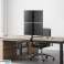 ONKRON D208E Desk Mount for Dual Monitors up to 16 kg Black image 2