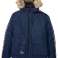 Erkek kışlık ceket 976057Bonprix kapüşonlu koyu mavi renkte fotoğraf 1