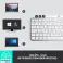 Logitech MX Keys Mini for Business PALE GREY DEU BT Teclado foto 2