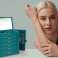 Tiffany Layers Juvelierizstrādājumu kaste ar spoguli un slēdzeni Juvelierizstrādājumu kaste Ādas dārglietu kaste Dārglietu kaste sievietēm Juvelierizstrādājumu kaste Dāvanu ādas krāsa attēls 2