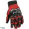 AG222C MOTORCYCLE GLOVES PINK L RED image 2