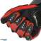 AG222C GANTS DE MOTO ROSE L ROUGE photo 4