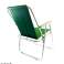 AG294B BEACH CHAIR GREEN ALU fotografia 6