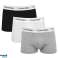 Calvin Klein 3er-Pack, Hüft-Shorts, Boxershort, Stretch, schwarz grau weiß Bild 1