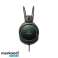 Audio Technica ATH A990Z Kablolu Kulak Üstü Kulaklıklar Siyah/Yeşil AB fotoğraf 1