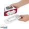 CLEANmaxx Cordless Scrubbing Brush - 4 Attachments - red/grey image 6