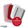 CLEANmaxx Cordless Scrubbing Brush - 4 Attachments - red/grey image 5