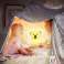 Touch &amp; fjernbetjening Koala natlys - med berøringsfunktion og fjernbetjening - genopladelig - Babyshower - Barselgave - Vuggestue - Fødselsdag billede 5