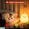 Touch &amp;; Remote Control Duck nakts gaisma - ar skārienjutīgu funkciju un tālvadības pulti - uzlādējama - bērnu duša - maternitātes dāvana - bērnudārzs - dzimšanas diena attēls 4