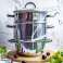 Stainless steel juicer steam juicer TOPFANN 8l Induction image 3