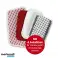 CLEANmaxx Accu Schrobborstel - 4 Opzetstukken - rood/grijs foto 5