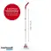 CLEANmaxx Accu Schrobborstel - 4 Opzetstukken - rood/grijs foto 3