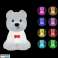 Nachtlicht Bär mit Touch- und Fernbedienungsfunktion – mit Touch-Funktion und Fernbedienung – wiederaufladbar – Babyparty – Mutterschaftsgeschenk – Kinderzimmer – Geburtstag Bild 4