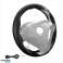Steering wheel cover to lace up Sport Design Black 37-39 cm Steering wheel diameter 10.3 - 10.7 cm Width image 3