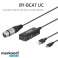 BOYA Adapter cable. XLR to Lightning Black EU image 1