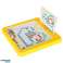 Tablica magnetyczna montessori mozaika kolorowe kropki żółta 26 x 26 cm zdjęcie 4